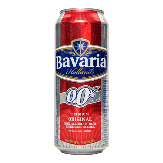 Пиво св.б/а Bavaria 0,0% 0,5л з/б