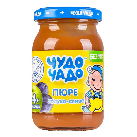 Пюре ОКЗДХ яб.з сливами цук.170г