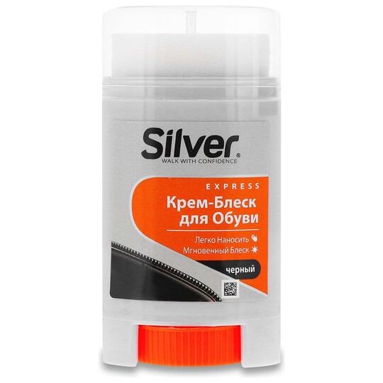 Крем-блиск д/вз.Silver Комф.Pr.чор.50мл