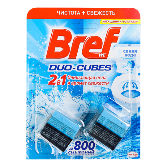 Засіб д/уніт.Bref Актив кубіки 100г