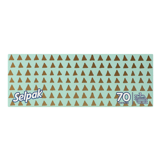 Серветки пап.Selpak Mini 16*21,5см 70шт