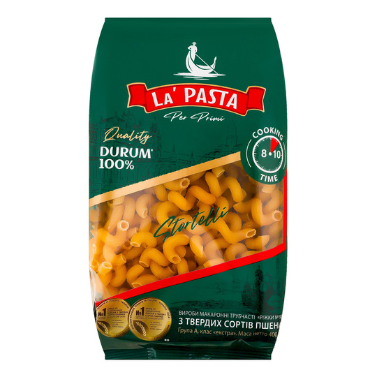 Макарони Ріжки La Pasta 400г