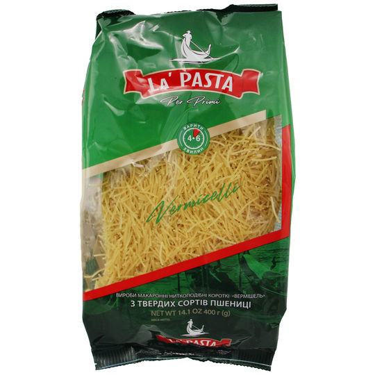 Макарони Вермишель La Pasta 400г