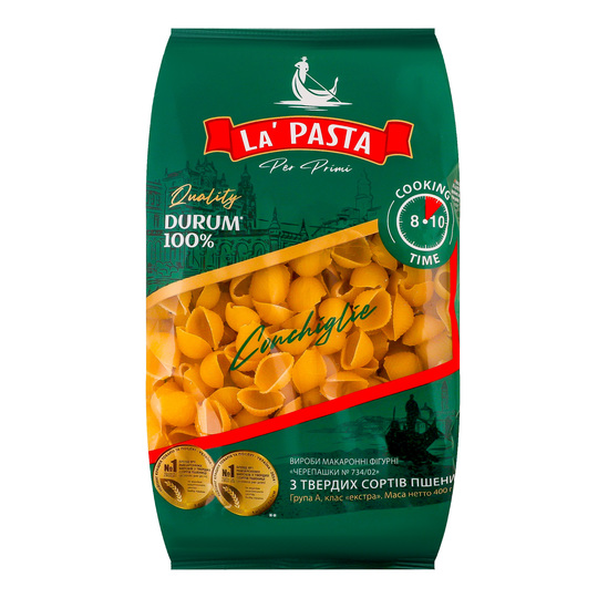 Макарони Черепашки La Pasta 400г