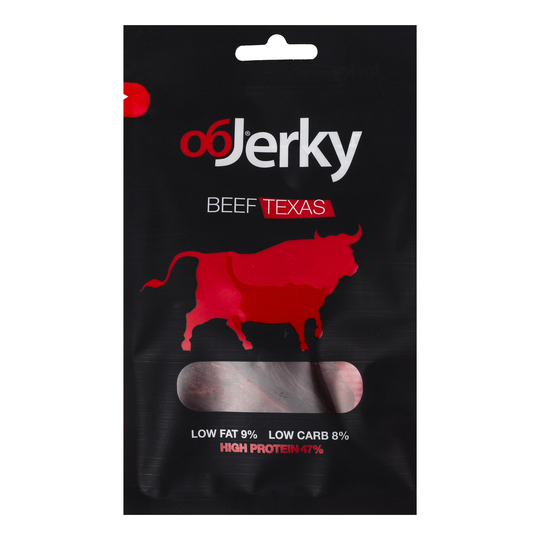М'ясо суш.Ялов.Техас.в'ялена ObJerky 25г
