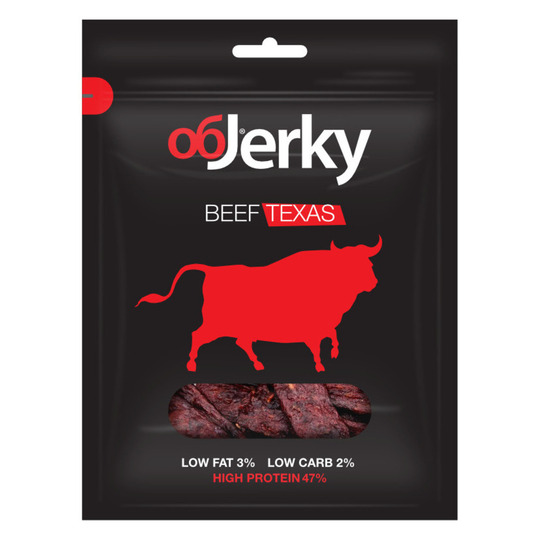 М'ясо суш.Ялов.Техас.в'ялена ObJerky 50г