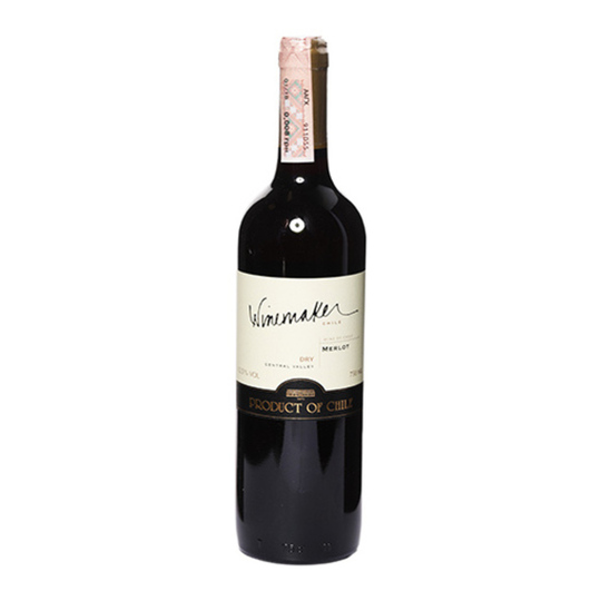 Вино Winemaker Merlot ч/с13%0,75л