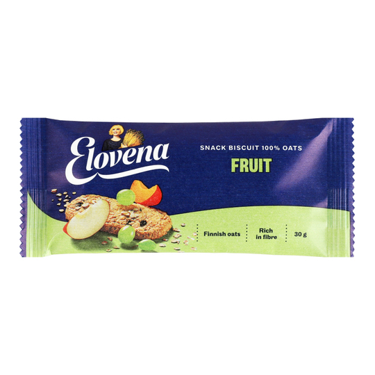 Галета з вівса та фруктами Elovena 35г