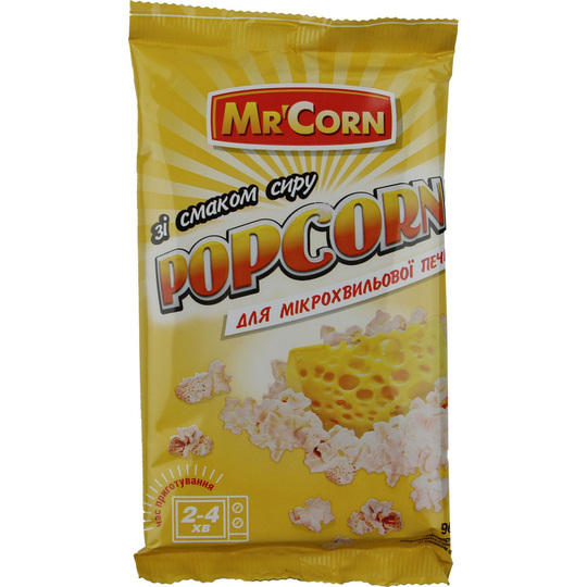 Попкорн д/мікр.печі см. сиру Mr'Corn 90г