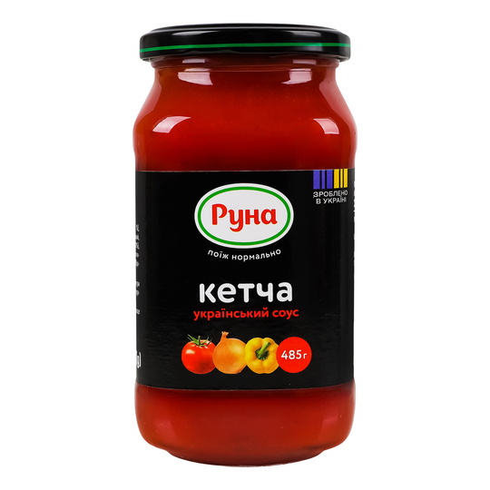 Соус томатний Руна Кетча Укр.485г