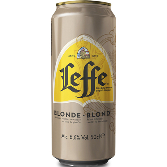 Пиво св.Leffe Blonde 6,6% 0,5л з/б