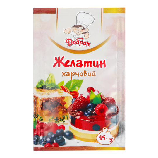 Желатин харчовий Любисток 15г