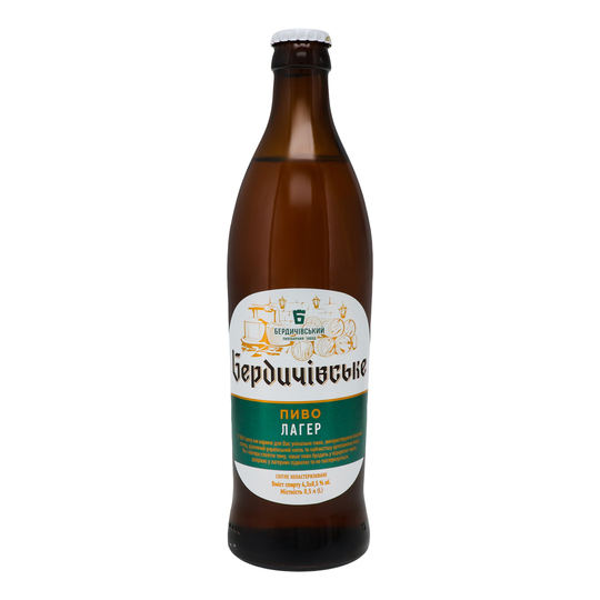 Пиво св.Бердичів Лагер 3,8% 0,5л с/п