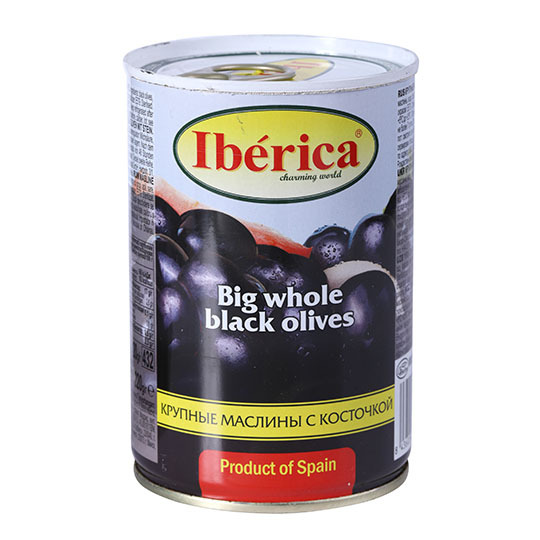 Маслини Iberica Великі з/к 432мл