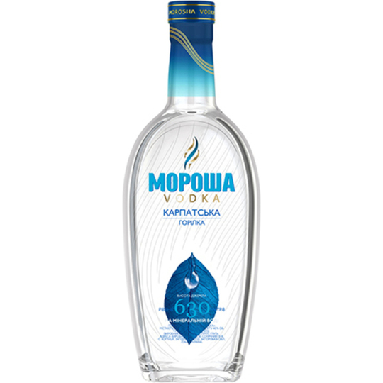 Горілка Мороша Карпатська 40% 0,5л