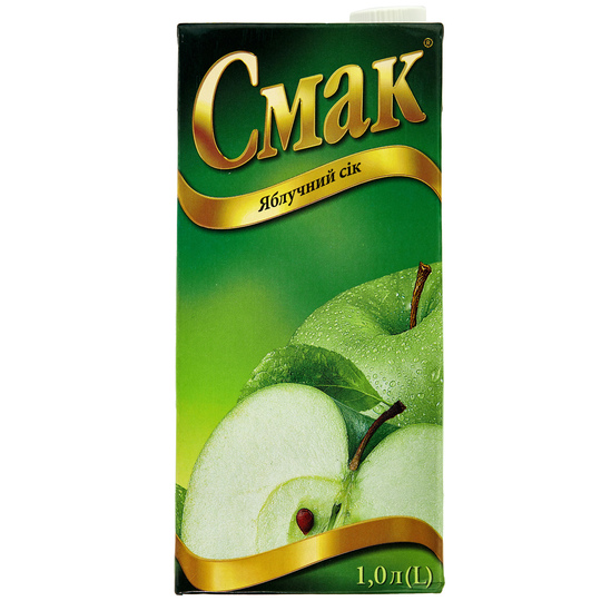 Сік Смак Яблучний 1л