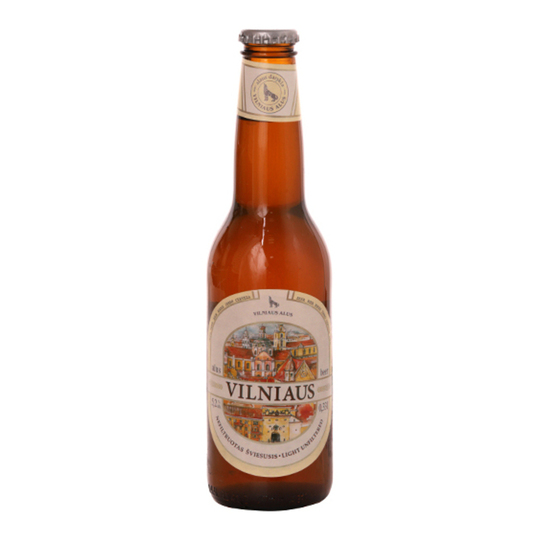 Пиво св.н/ф Vilniaus Unf.5,2% 0,33л с/п