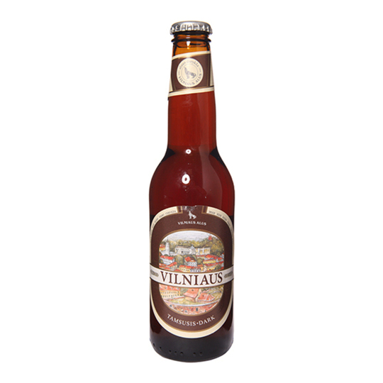 Пиво тем.Vilniaus Dark 5,6 % 0,33л с/п