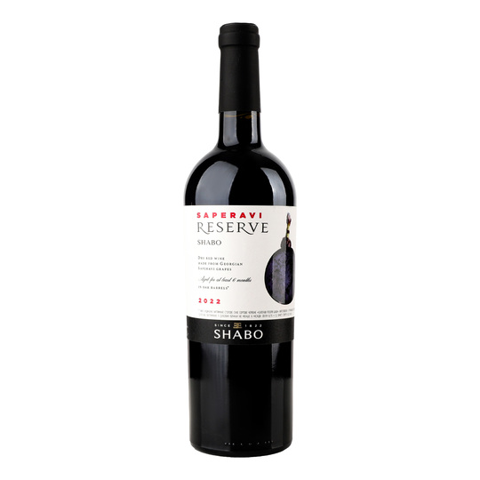 Вино Shabo Сапераві Reserve ч/с13%0,75л