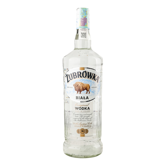 Горілка Zubrowka Biala 40% 1л