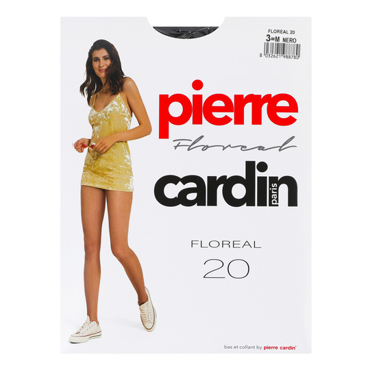 Колготи жін.Pir.Cardin Floreal 20 nero 3