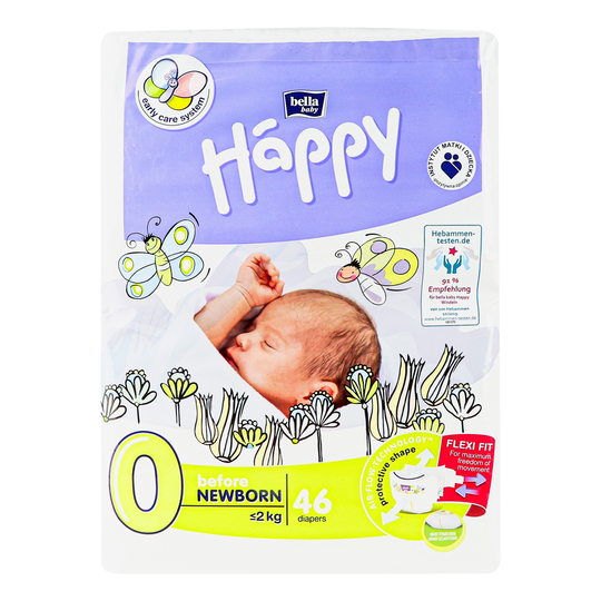 Підгузники д/д Happi Bella Babi 46шт