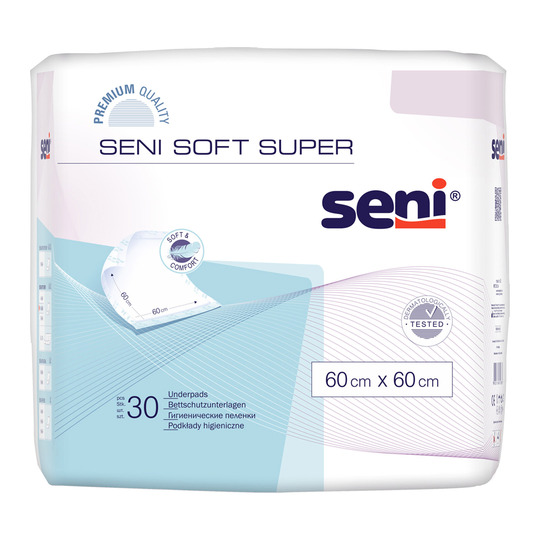 Пелюшки д/немов.Seni Soft 60*60см 30шт