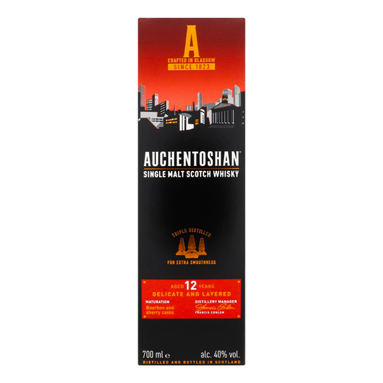 Віскі Auchentoshan 12р.40% 0,7л п/у