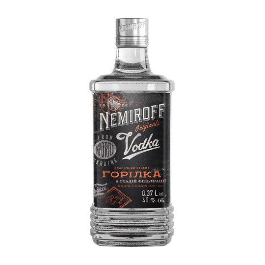 Горілка Nemiroff Original 40% 0,37л