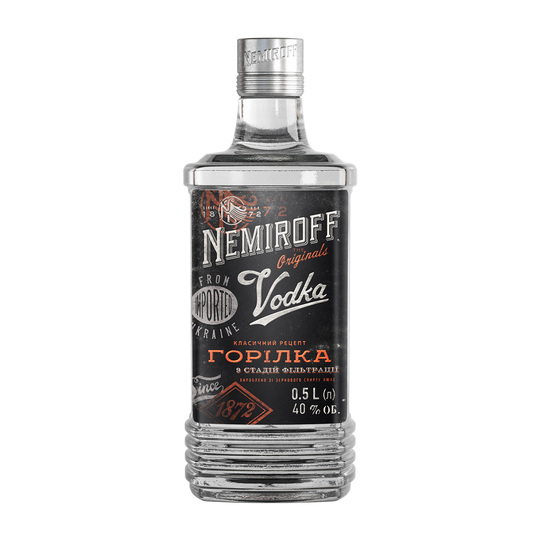Горілка Nemiroff Original 40% 0,5л