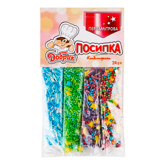 Посипка перламутрова Добрик 24г