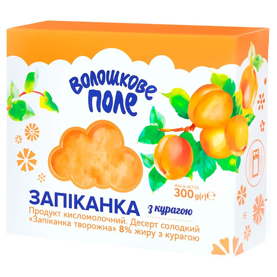 Запіканка сир.8% Волошкове поле кур.300г