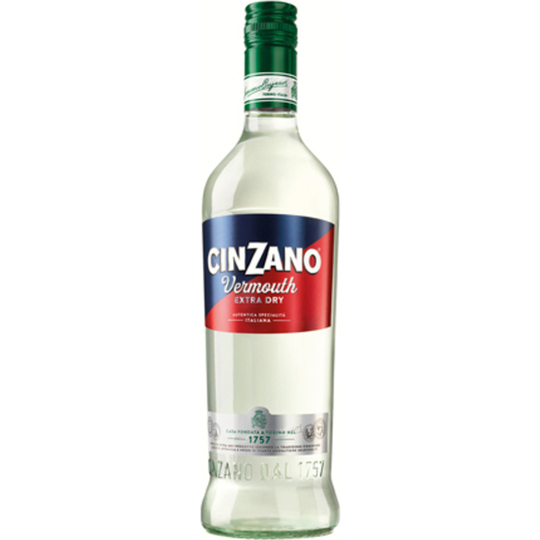 Вермут Cinzano Extra Dry 18% 1л