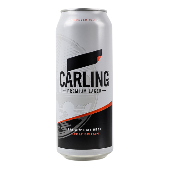 Пиво св.Carling 4% 0,5л з/б