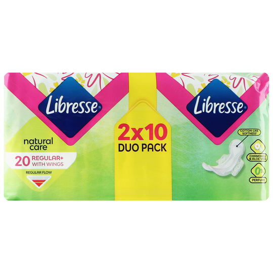 Прокладки гіг.Libresse Nat.C.Nor.20шт