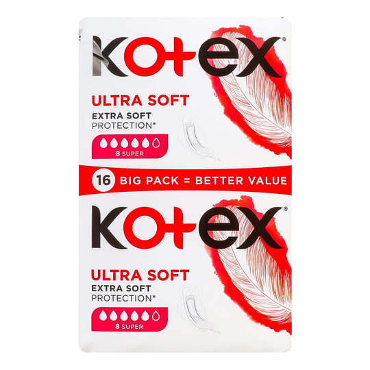 Прокладки Kotex Ultra Супер м'яка 16шт