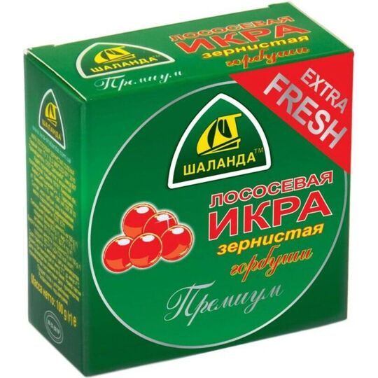 Ікра лососева Шаланда преміум з/б 100г