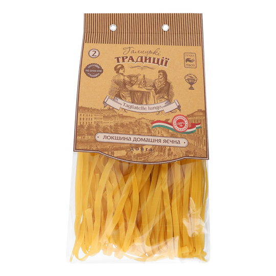 Локшина дом.яєч.Галицькі традиції 250г