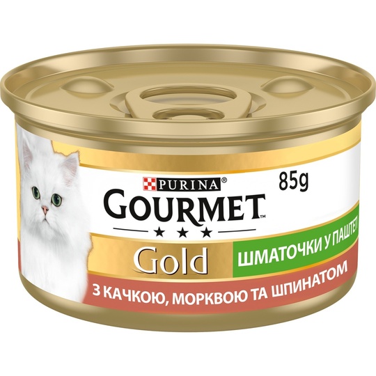 Консерва д/к G.Gold качка морква 85г