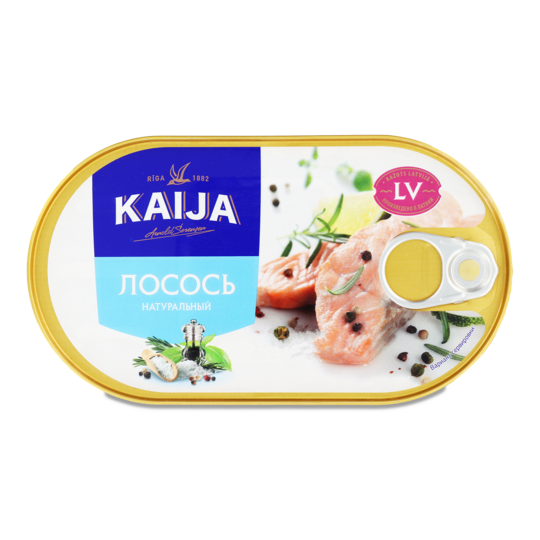 Лосось філе натуральне Kaija 170г