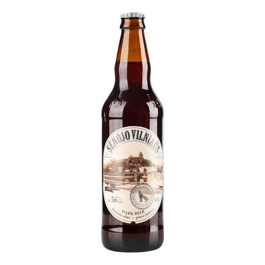 Пиво тем.Senojo Viln.Dark 5,6% 0,5л с/п