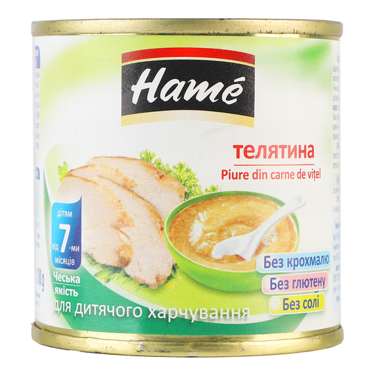 Пюре Hame телятина 100г