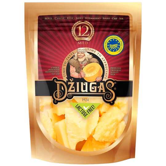 Сир Джюгас 12 місяців 40% Dziugas 100г