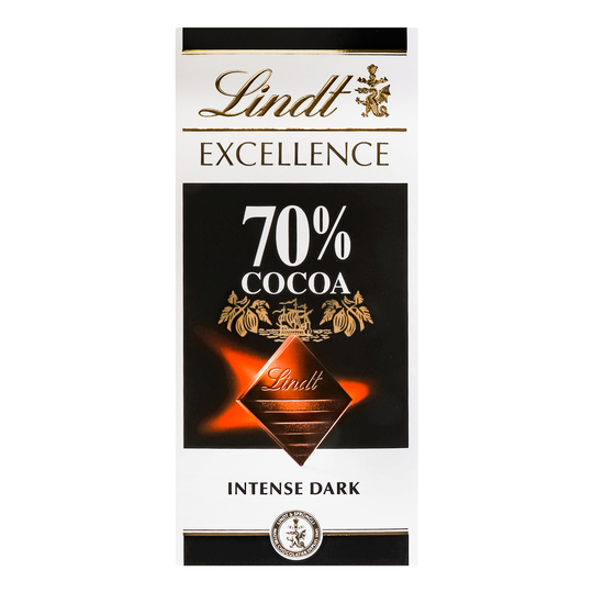 Шоколад швейц 70% какао Lindt 100г