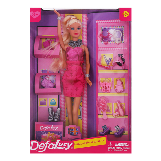 Лялька малютка Defa з аксесуарами 8109