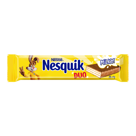 Вафлі Nesquik в біл.Шок.Nestle 26г