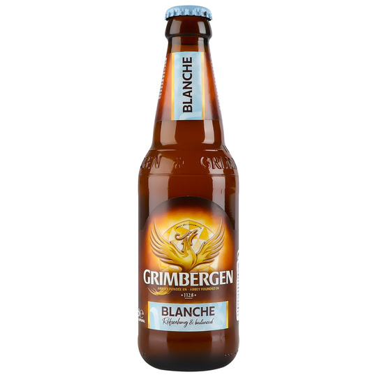 Пиво св.н/ф Grimbergen Blan.6% 0,33л с/п