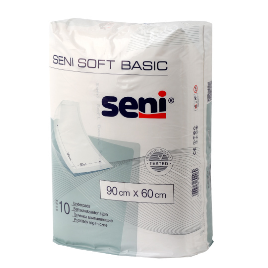 Пелюшки Seni Soft Basic ун.90*60см 10шт