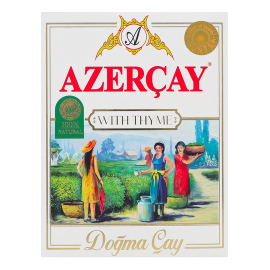 Чай чорний з чебрецем Azercay Extra 100г