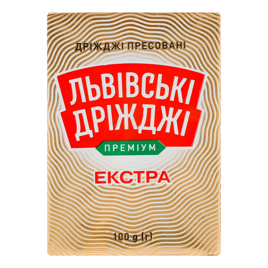 Дріжджі Львів Extra фольга 100г